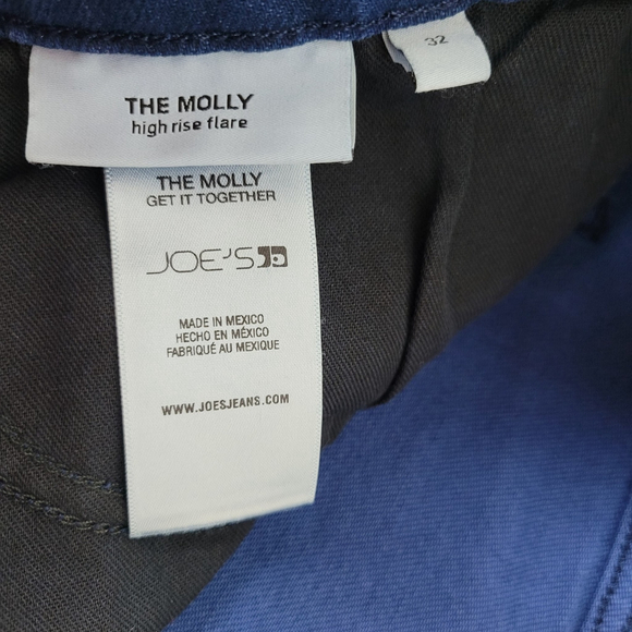 NEW Joes Jeans $218 Women's Blue The Molly High Rise Flare Leg Jeans Size 32 - Picture 10 of 12